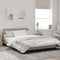 vidaXL - Bedframe - zonder - matras - 120x200 - cm - fluweel - lichtgrijs