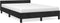 vidaXL - Bedframe - zonder - matras - 120x200 - cm - fluweel - zwart