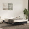 vidaXL - Bedframe - zonder - matras - 120x200 - cm - fluweel - zwart