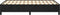 vidaXL - Bedframe - zonder - matras - 120x200 - cm - fluweel - zwart