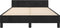 vidaXL - Bedframe - zonder - matras - 120x200 - cm - fluweel - zwart