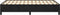 vidaXL - Bedframe - zonder - matras - 120x200 - cm - fluweel - zwart