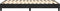 vidaXL - Bedframe - zonder - matras - 120x200 - cm - fluweel - zwart
