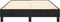 vidaXL - Bedframe - zonder - matras - 120x200 - cm - fluweel - zwart