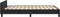 vidaXL - Bedframe - zonder - matras - 120x200 - cm - fluweel - zwart