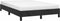 vidaXL - Bedframe - zonder - matras - 120x200 - cm - fluweel - zwart