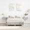 vidaXL - Bedframe - zonder - matras - 120x200 - cm - spaanplaat - beton - grijs