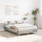 vidaXL - Bedframe - zonder - matras - 120x200 - cm - spaanplaat - beton - grijs