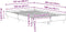 vidaXL - Bedframe - zonder - matras - 120x200 - cm - spaanplaat - gerookt - eiken