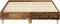 vidaXL - Bedframe - zonder - matras - 120x200 - cm - spaanplaat - bewerkt - hout