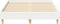 vidaXL - Bedframe - zonder - matras - 120x200 - cm - spaanplaat - wit
