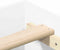 vidaXL - Bedframe - zonder - matras - 120x200 - cm - spaanplaat - wit
