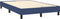 vidaXL - Bedframe - zonder - matras - 120x200 - cm - stof - blauw