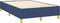 vidaXL - Bedframe - zonder - matras - 120x200 - cm - stof - blauw