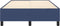 vidaXL - Bedframe - zonder - matras - 120x200 - cm - stof - blauw