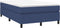 vidaXL - Bedframe - zonder - matras - 120x200 - cm - stof - blauw