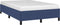 vidaXL - Bedframe - zonder - matras - 120x200 - cm - stof - blauw