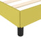 vidaXL - Bedframe - zonder - matras - 120x200 - cm - stof - groen