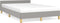 vidaXL - Bedframe - zonder - matras - 120x200 - cm - stof - lichtgrijs