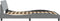 vidaXL - Bedframe - zonder - matras - 120x200 - cm - stof - lichtgrijs