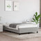 vidaXL - Bedframe - zonder - matras - 120x200 - cm - stof - lichtgrijs