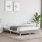 vidaXL - Bedframe - zonder - matras - 120x200 - cm - stof - lichtgrijs