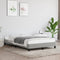 vidaXL - Bedframe - zonder - matras - 120x200 - cm - stof - lichtgrijs