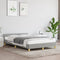 vidaXL - Bedframe - zonder - matras - 120x200 - cm - stof - lichtgrijs