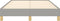 vidaXL - Bedframe - zonder - matras - 120x200 - cm - stof - lichtgrijs