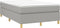 vidaXL - Bedframe - zonder - matras - 120x200 - cm - stof - lichtgrijs