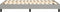 vidaXL - Bedframe - zonder - matras - 120x200 - cm - stof - lichtgrijs