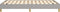 vidaXL - Bedframe - zonder - matras - 120x200 - cm - stof - lichtgrijs
