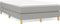 vidaXL - Bedframe - zonder - matras - 120x200 - cm - stof - lichtgrijs