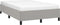vidaXL - Bedframe - zonder - matras - 120x200 - cm - stof - lichtgrijs