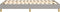 vidaXL - Bedframe - zonder - matras - 120x200 - cm - stof - lichtgrijs