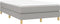 vidaXL - Bedframe - zonder - matras - 120x200 - cm - stof - lichtgrijs
