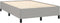 vidaXL - Bedframe - zonder - matras - 120x200 - cm - stof - lichtgrijs