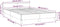 vidaXL - Bedframe - zonder - matras - 120x200 - cm - stof - donkerbruin
