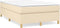 vidaXL - Bedframe - zonder - matras - 120x200 - cm - stof - crèmekleurig