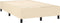 vidaXL - Bedframe - zonder - matras - 120x200 - cm - stof - crèmekleurig