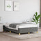 vidaXL - Bedframe - zonder - matras - 120x200 - cm - stof - donkergrijs
