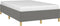 vidaXL - Bedframe - zonder - matras - 120x200 - cm - stof - donkergrijs