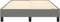 vidaXL - Bedframe - zonder - matras - 120x200 - cm - stof - donkergrijs