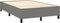 vidaXL - Bedframe - zonder - matras - 120x200 - cm - stof - donkergrijs