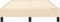 vidaXL - Bedframe - zonder - matras - 120x200 - cm - stof - crèmekleurig