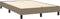 vidaXL - Bedframe - zonder - matras - 120x200 - cm - stof - taupe