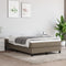vidaXL - Bedframe - zonder - matras - 120x200 - cm - stof - taupe