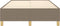 vidaXL - Bedframe - zonder - matras - 120x200 - cm - stof - taupe