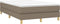 vidaXL - Bedframe - zonder - matras - 120x200 - cm - stof - taupe