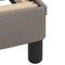 vidaXL - Bedframe - zonder - matras - 120x200 - cm - stof - taupe